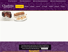 Tablet Screenshot of cofetariacharlotte.ro